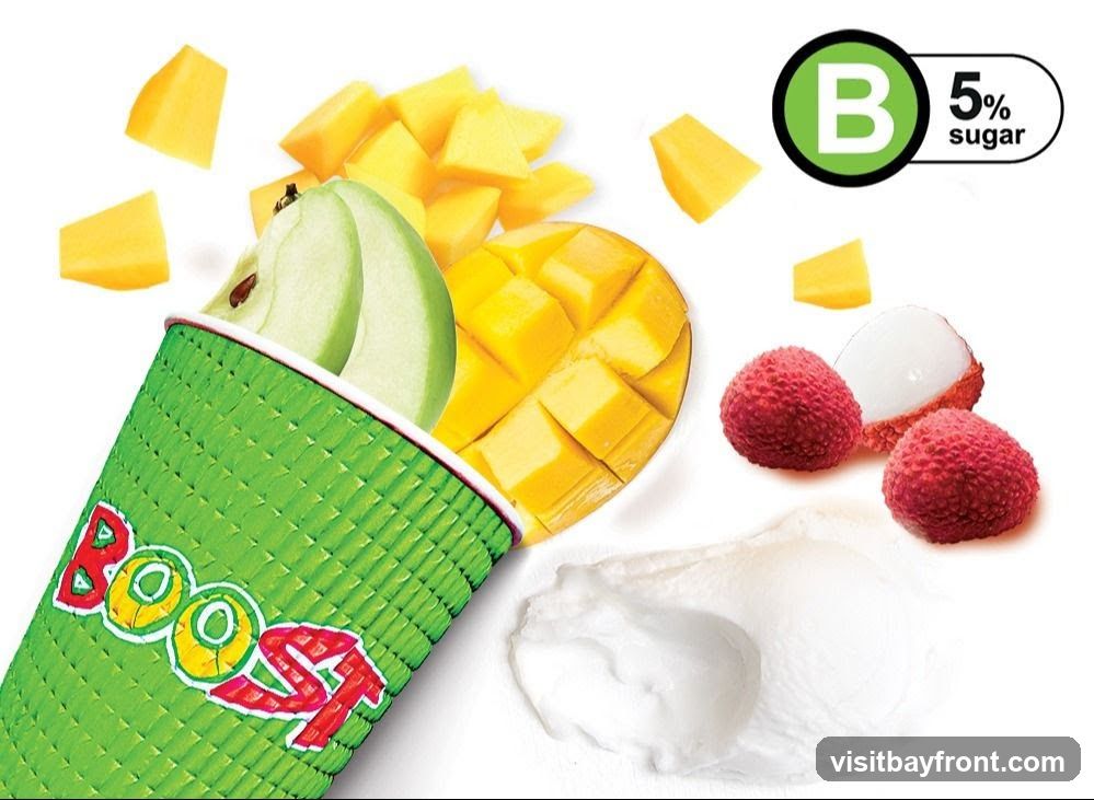 Boost Juice @ Marina Bay Link Mall