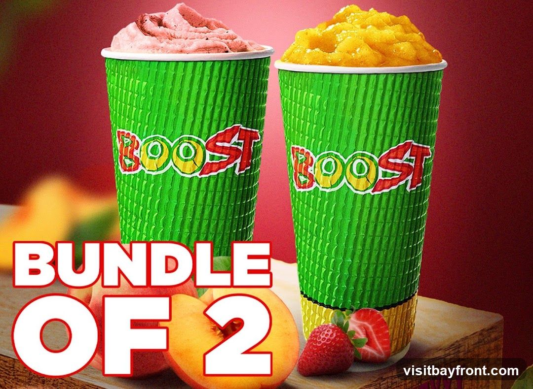 Boost Juice @ Marina Bay Link Mall