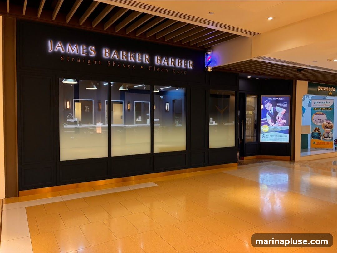 James Barker Barber @ Marina Bay Link Mall MBLM