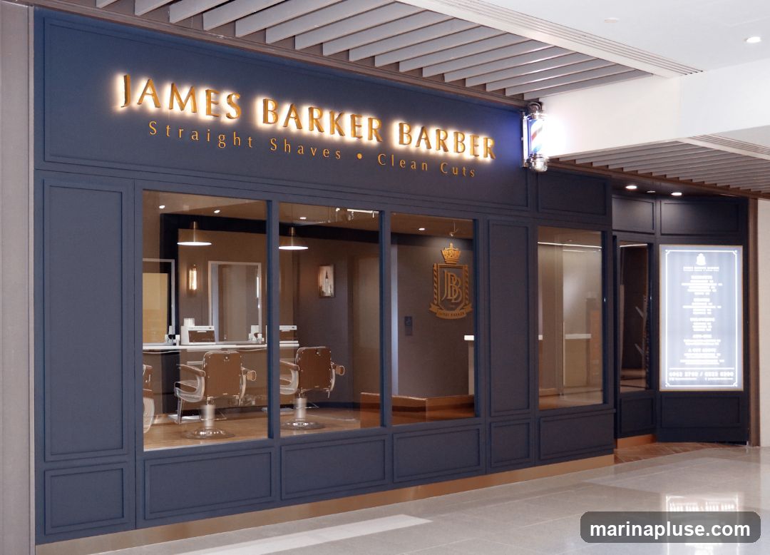 James Barker Barber @ Marina Bay Link Mall MBLM