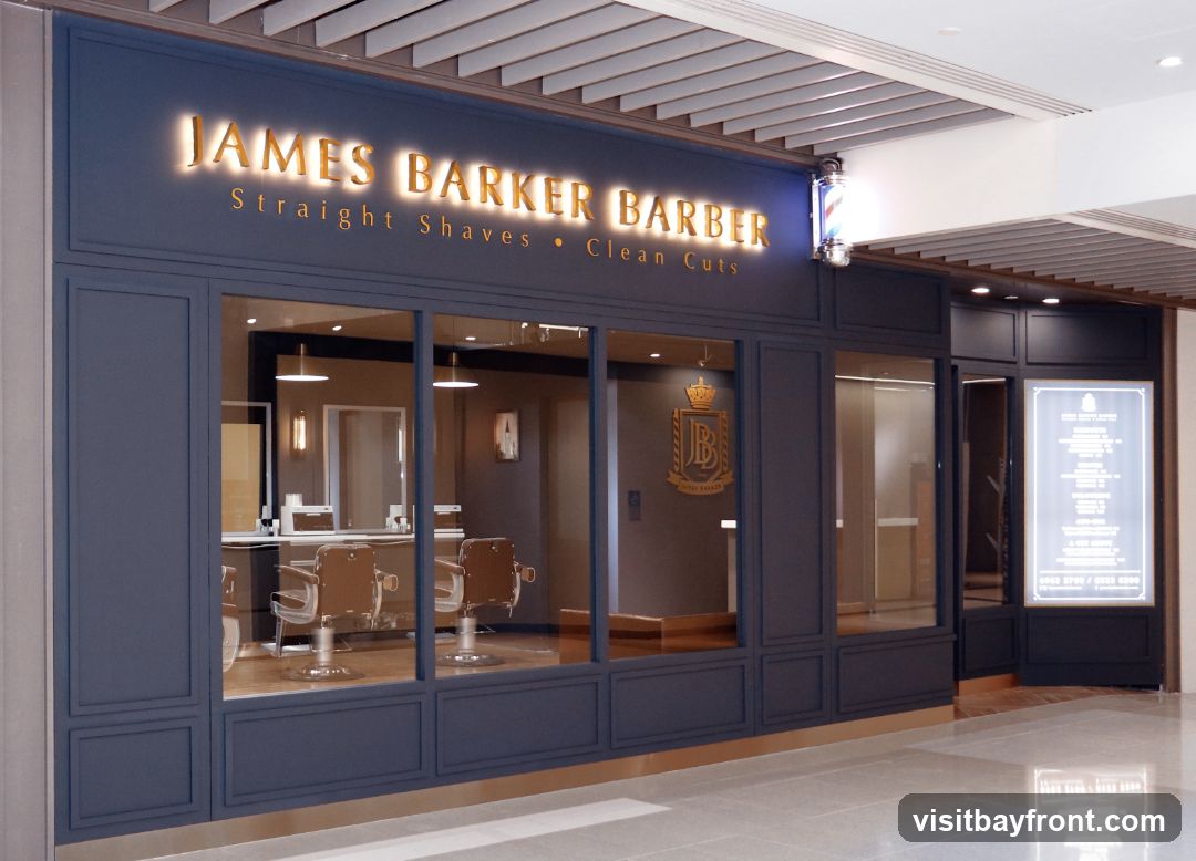 James Barker Barber @ Marina Bay Link Mall MBLM