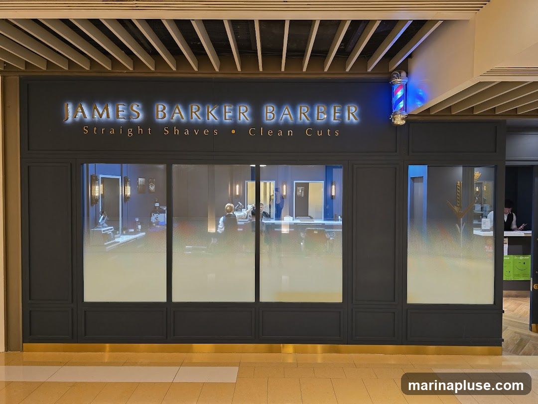 James Barker Barber @ Marina Bay Link Mall MBLM