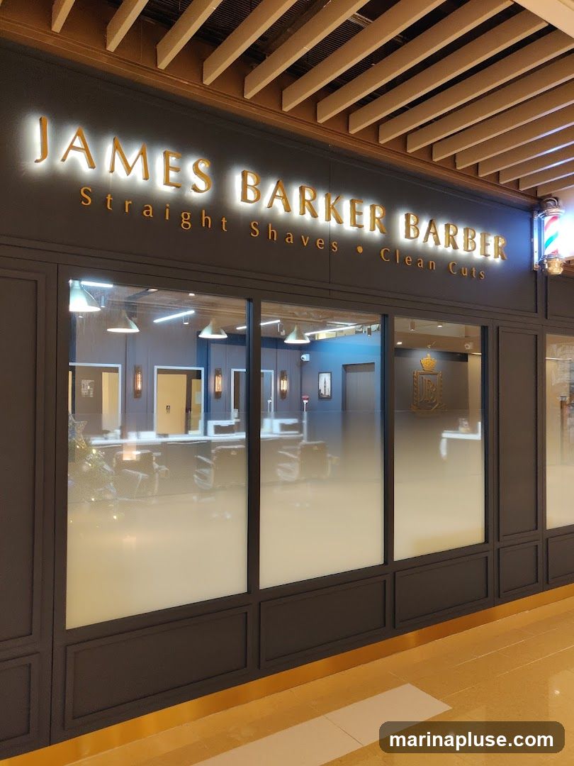 James Barker Barber @ Marina Bay Link Mall MBLM