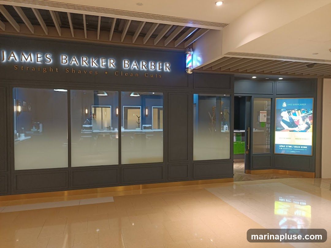 James Barker Barber @ Marina Bay Link Mall MBLM