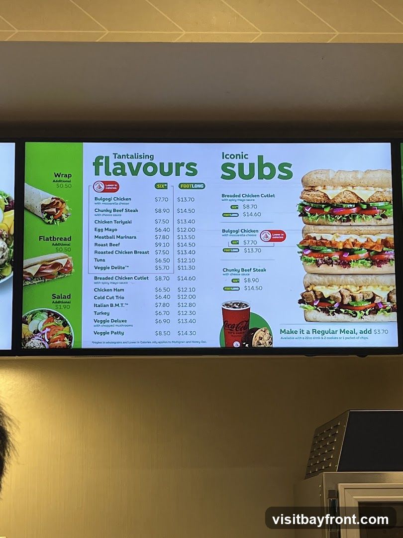 Tantalising Flavours and Iconic Subs