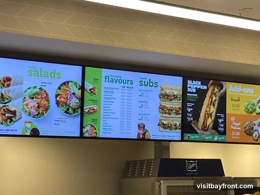 Sandwich Menu