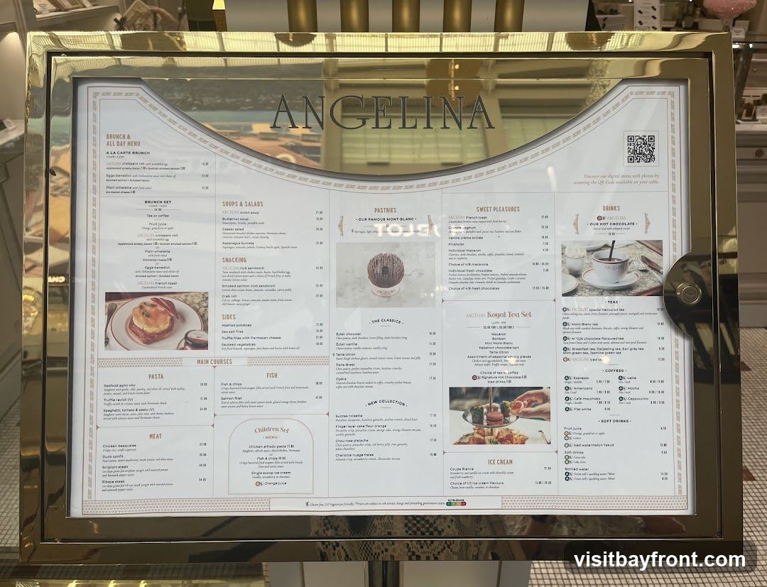 ANGELINA All Day Menu