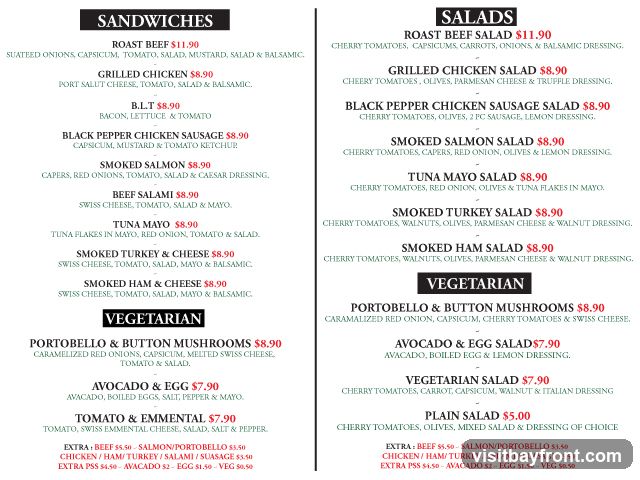 Sandwiches and Salads