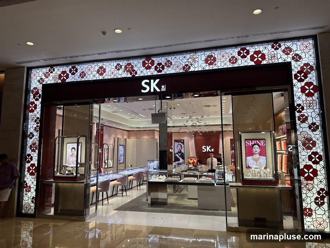 SK Gold The Shoppes at Marina Bay Sands