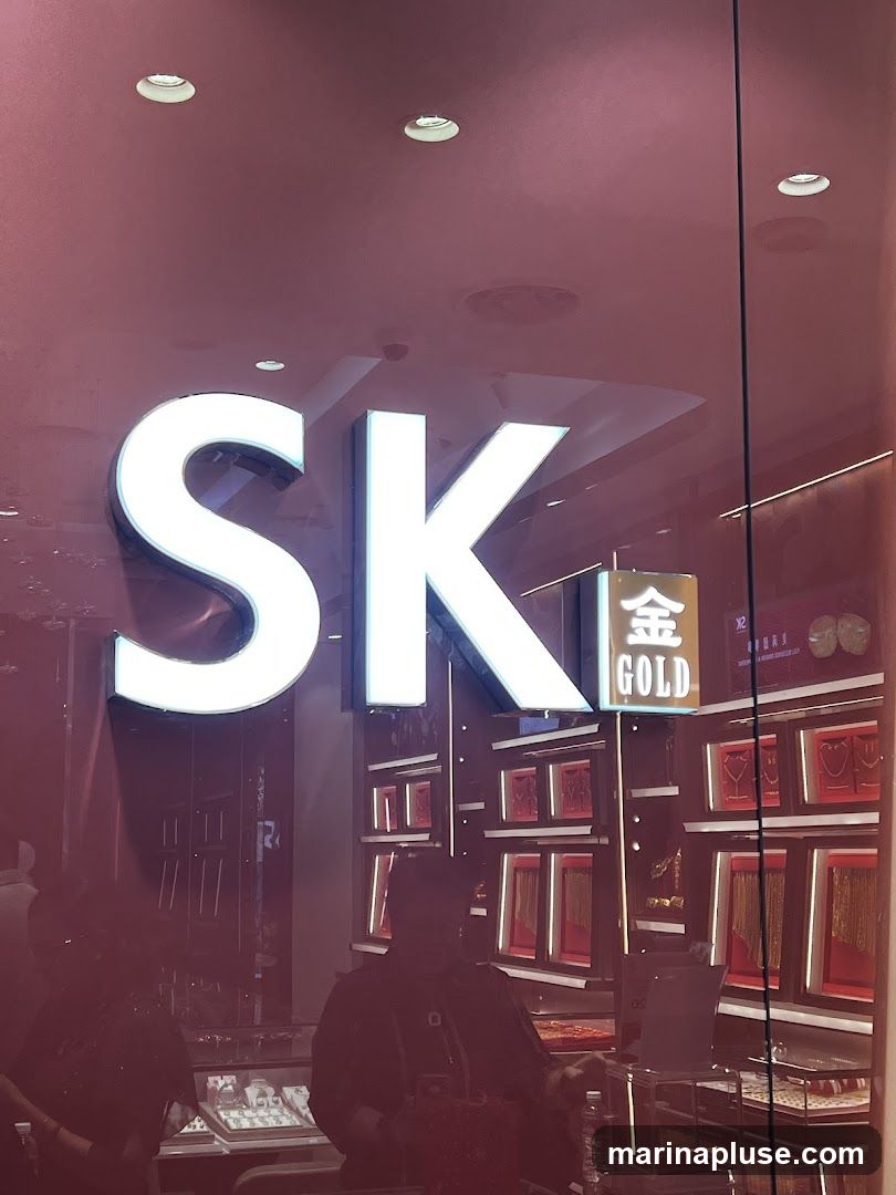 SK Gold The Shoppes at Marina Bay Sands
