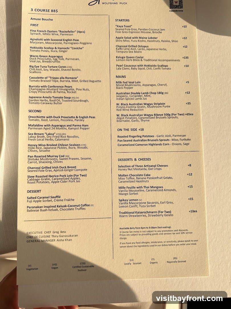 3 COURSE 88$