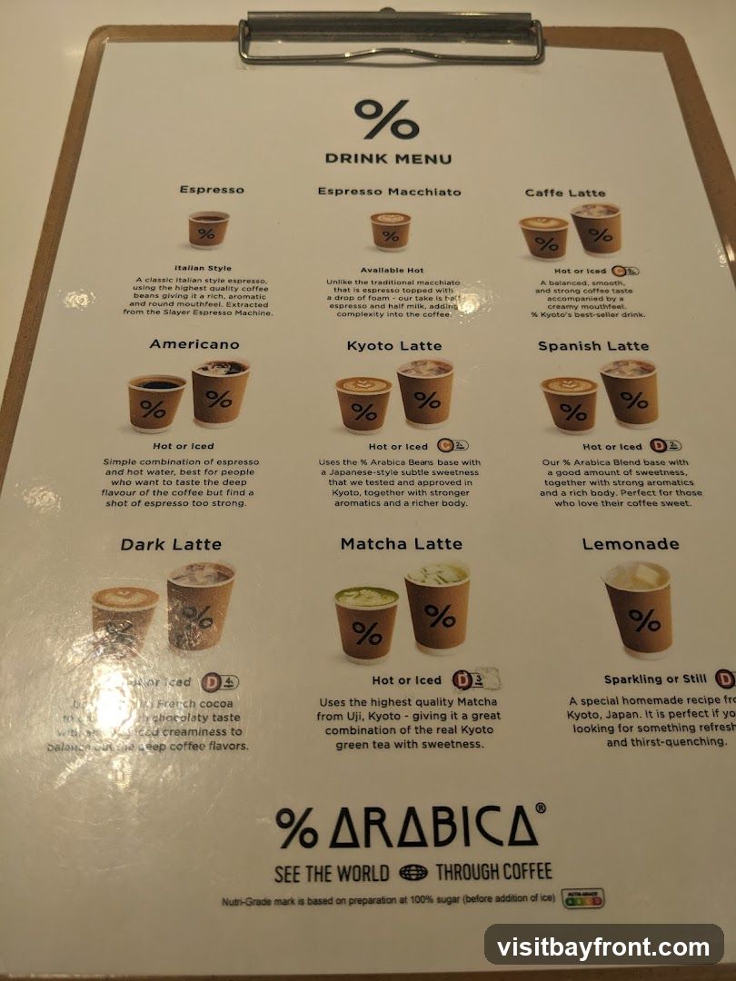 DRINK MENU