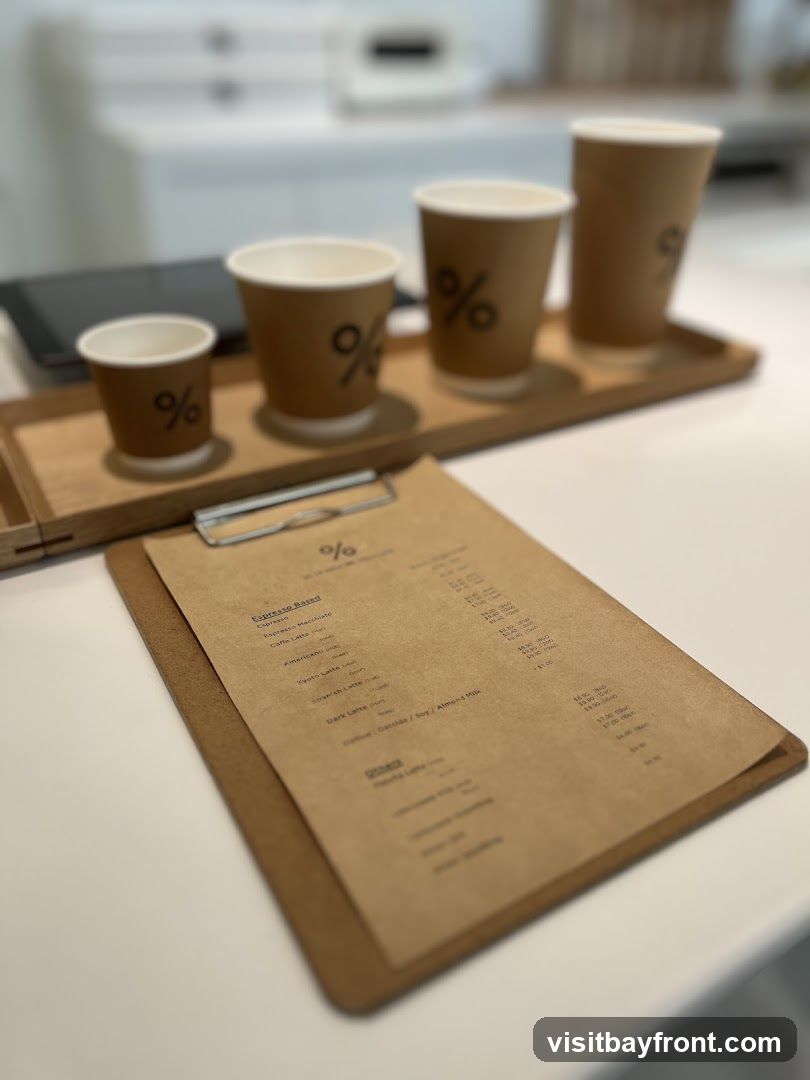 Coffee Menu