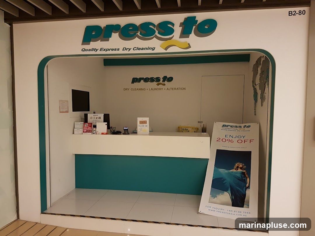 Pressto Asia Dry Cleaning - Bag Cleaning & Repair – Marina Bay Link Mall