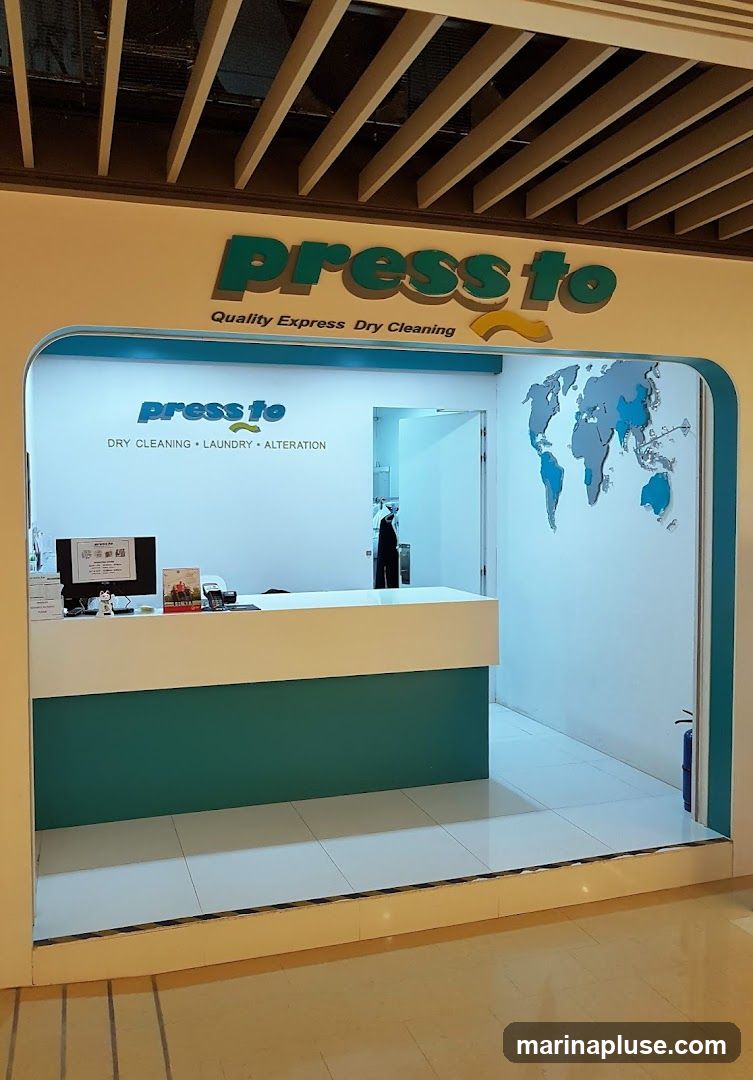 Pressto Asia Dry Cleaning - Bag Cleaning & Repair – Marina Bay Link Mall