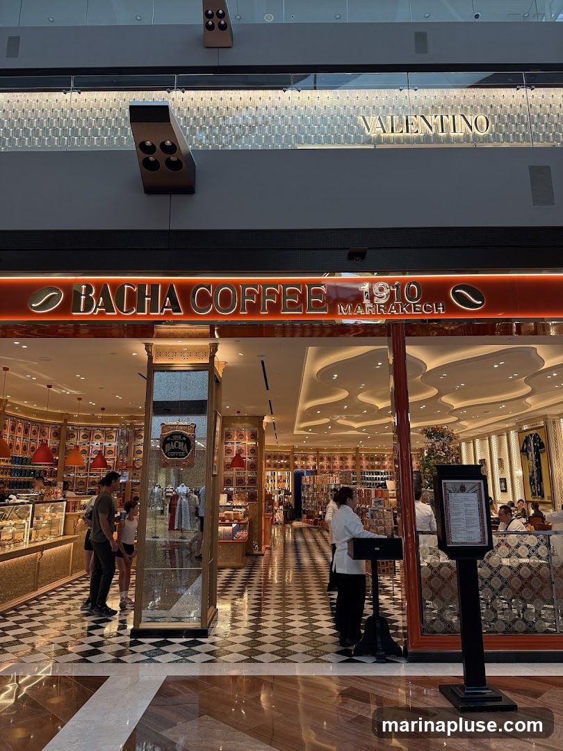 Bacha Coffee Fashion Avenue at The Shoppes at Marina Bay Sands