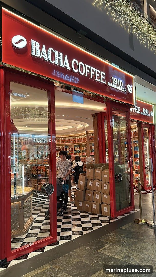 Bacha Coffee Fashion Avenue at The Shoppes at Marina Bay Sands