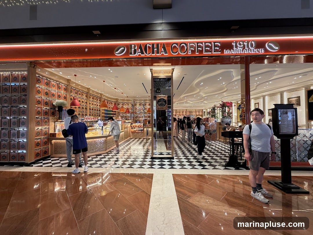 Bacha Coffee Fashion Avenue at The Shoppes at Marina Bay Sands