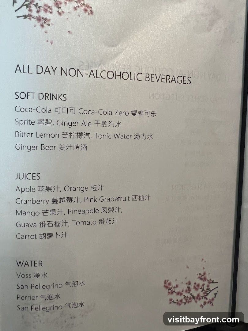 ALL DAY NON-ALCOHOLIC BEVERAGES