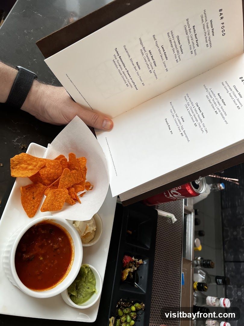 Bar Food Menu