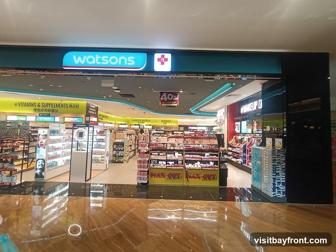 Watsons Marina Bay Sands +Pharmacy + GNC (Click & Collect)