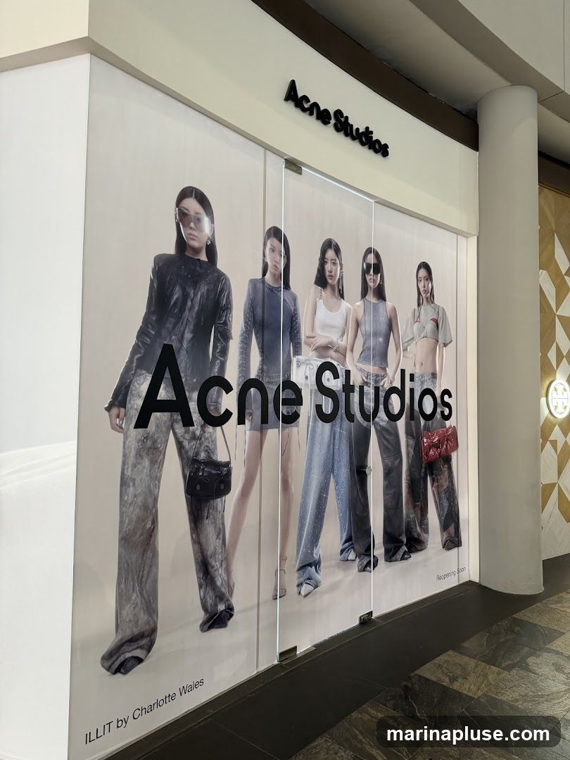 Acne Studios Marina Bay Sands Singapore