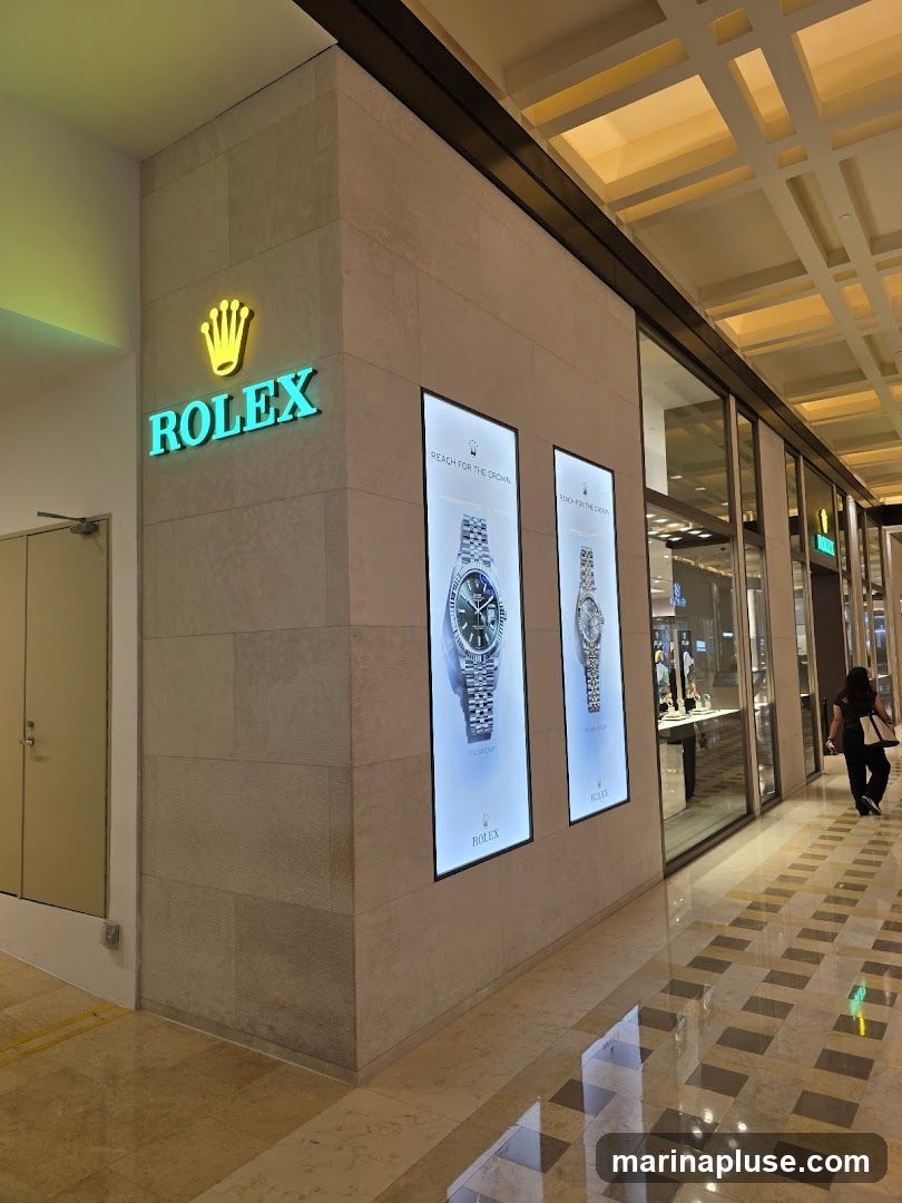 Rolex Boutique - The Time Place Marina Bay Sands