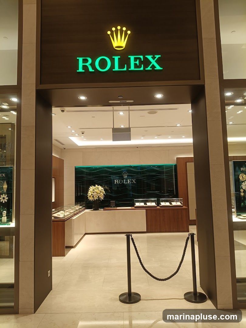 Rolex Boutique - The Time Place Marina Bay Sands