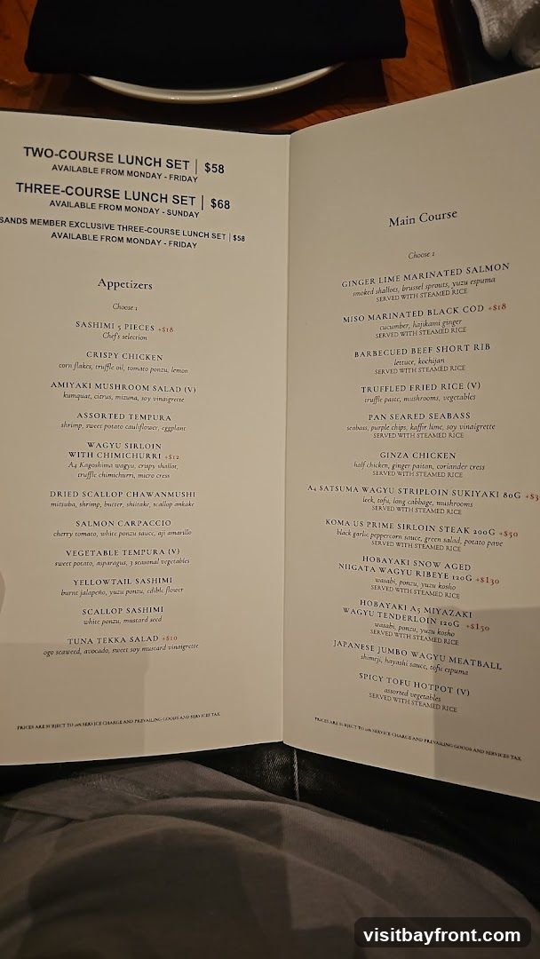 Lunch Set Menu
