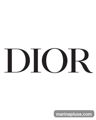 The word "DIOR" is displayed in large, black, serif capital letters against a white background.