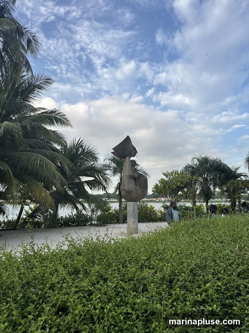 Mother & Child Sculpture
