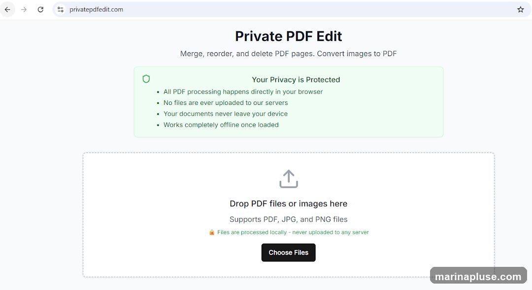 Private PDF Edit