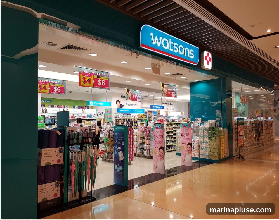 Watsons Marina Bay Financial Centre +Pharmacy + GNC (Click & Collect)