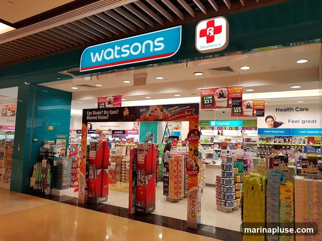 Watsons Marina Bay Financial Centre +Pharmacy + GNC (Click & Collect)