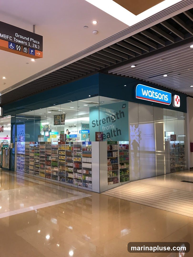 Watsons Marina Bay Financial Centre +Pharmacy + GNC (Click & Collect)
