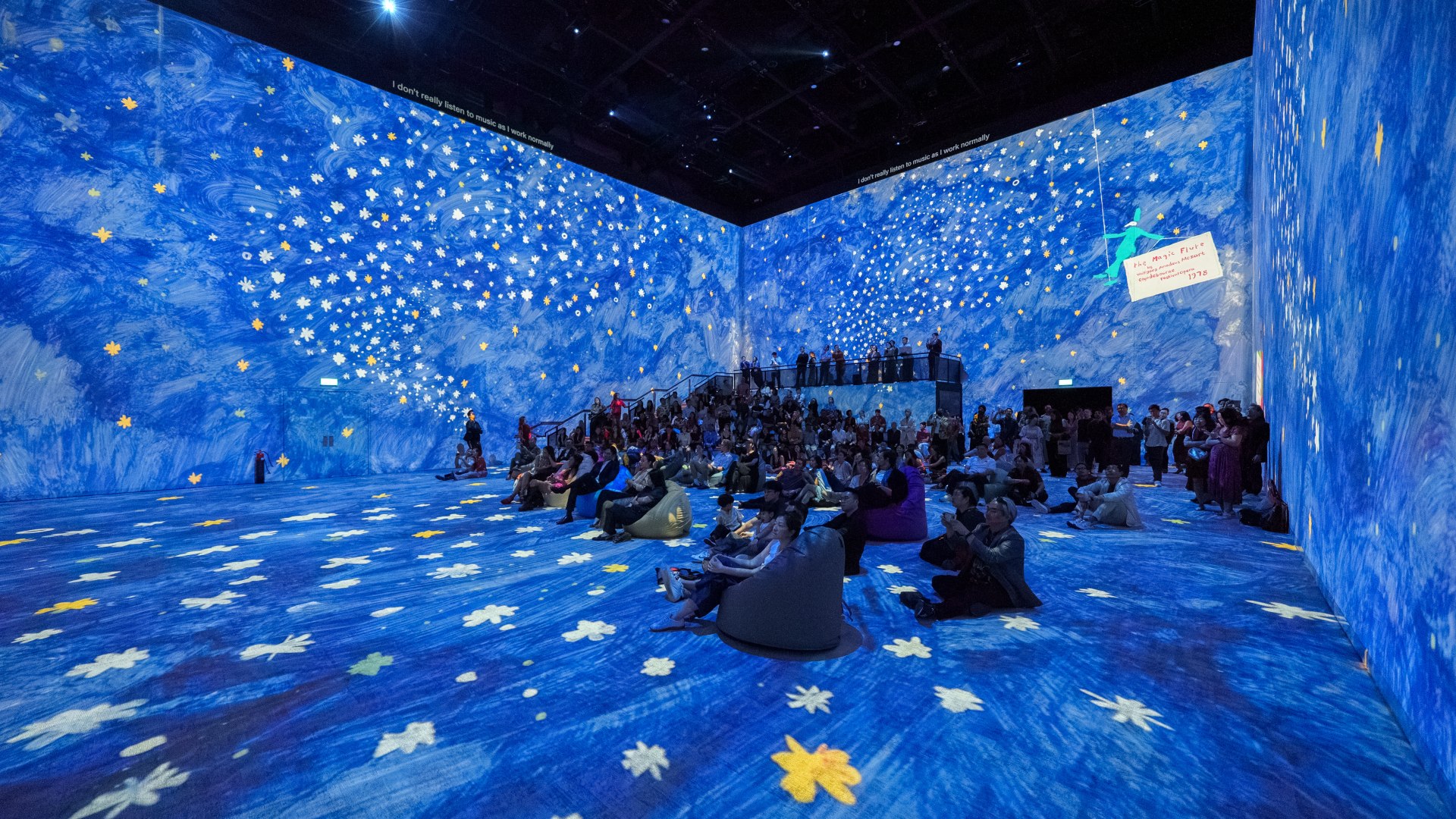 IMBA Theatre immersive projection space at Gardens by the Bay hosting Botero