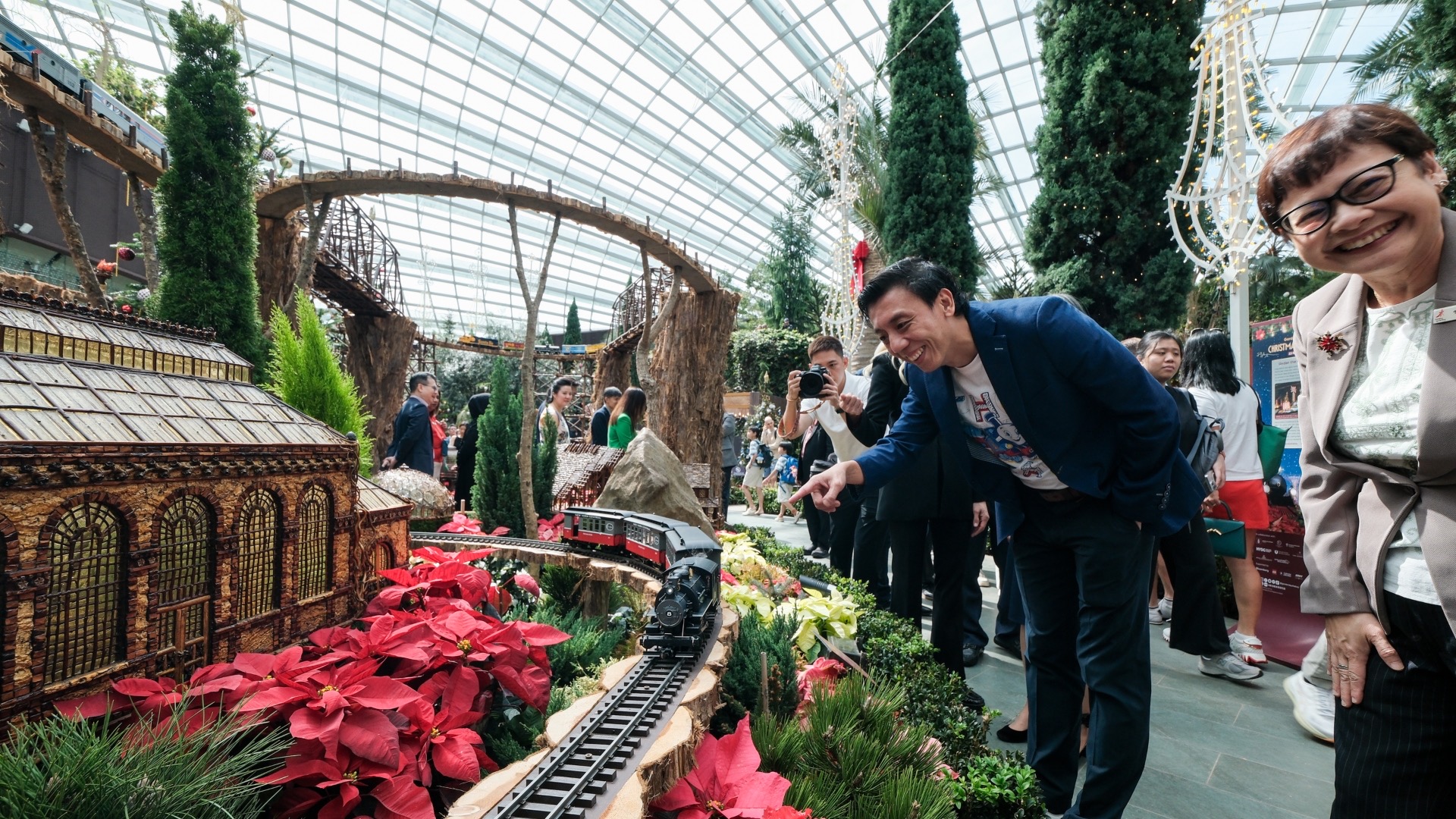 Christmas Train Show returns to Flower Dome from 20 November, third edition