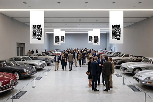 Curated gallery of exceptional collector automobiles at Concours d'Elegance Singapore