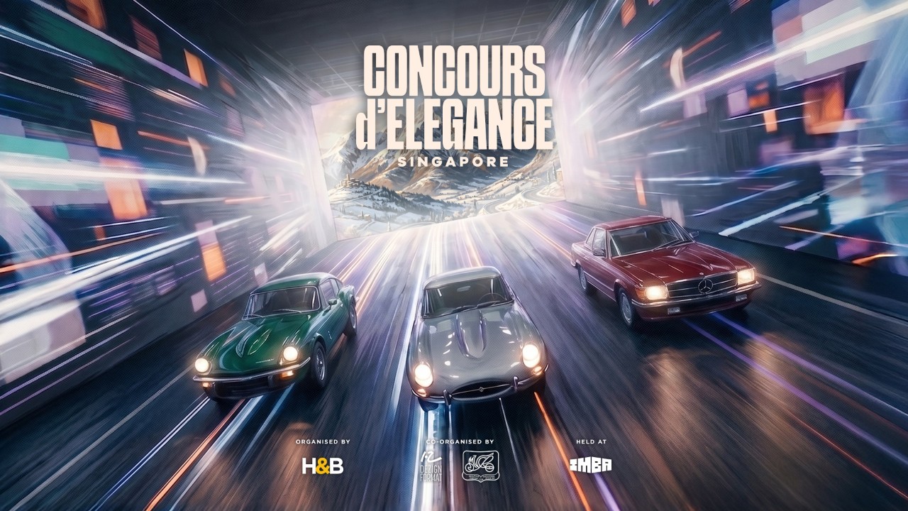Concours d'Elegance Singapore 2026 Turns the IMBA Theatre Into the Region's First Immersive Classic Car Showcase