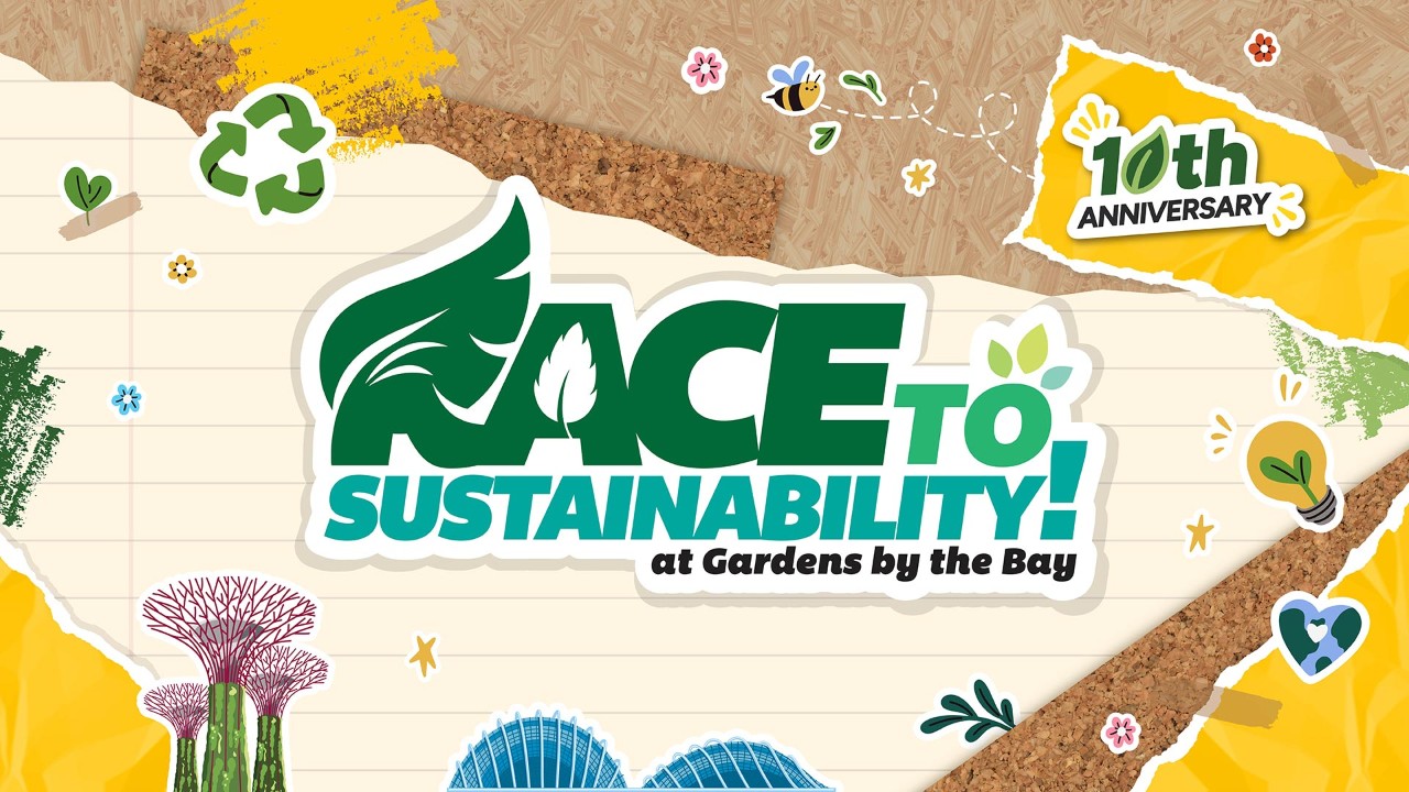 Race to Sustainability 2026: Gardens by the Bay's 10th edition, 22 Oct to 29 Nov