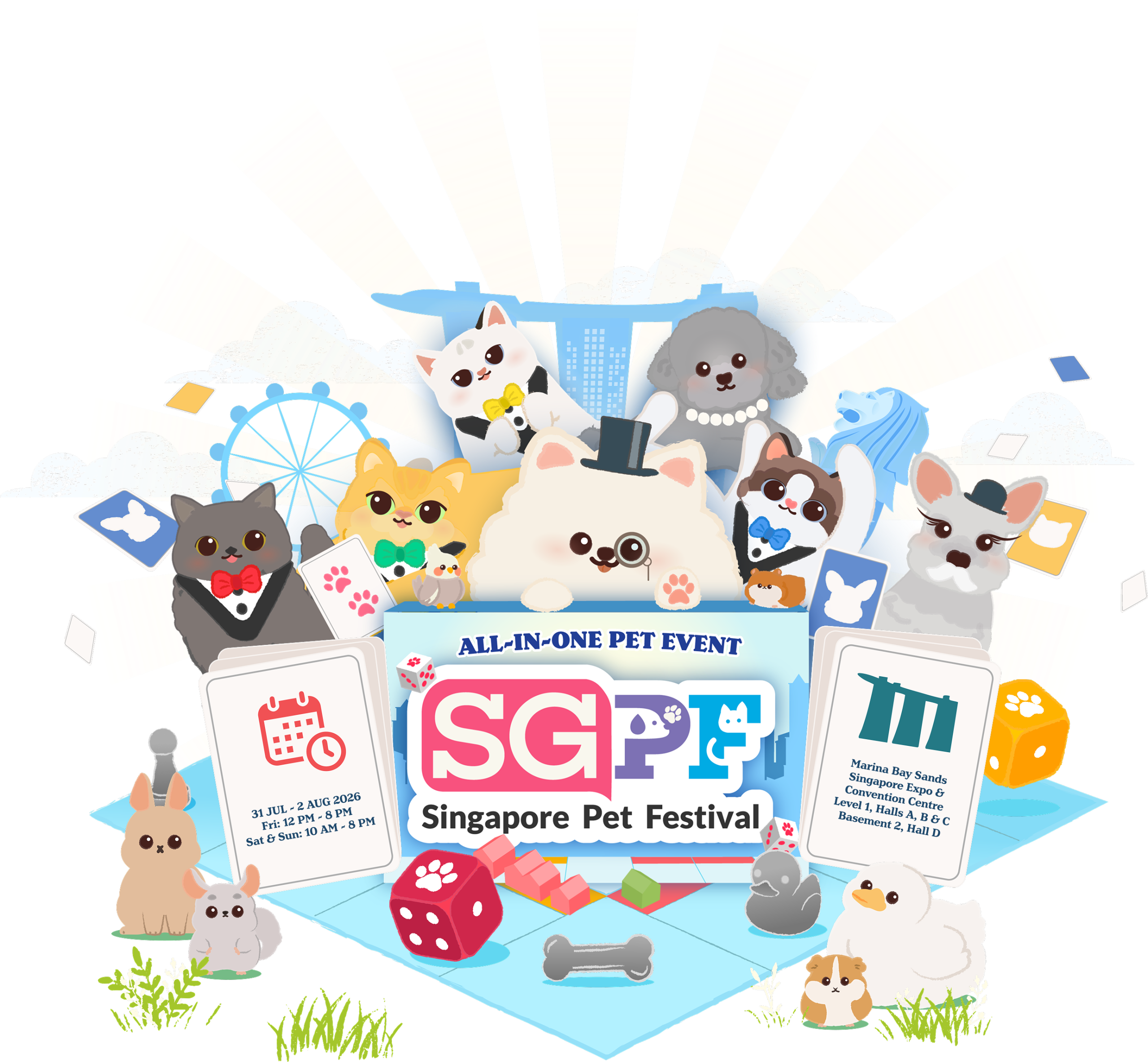 SG Pet Festival 2026 Takes Over Four MBS Halls With 300 Booths and an 8th TICA Cat Show