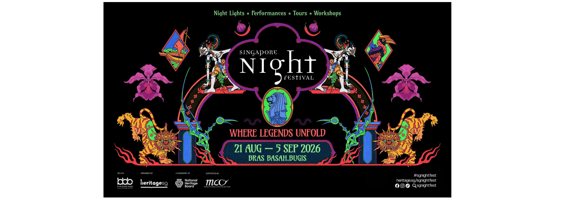 Singapore Night Festival 2026: The After-Dark Programme Within Walking Distance of Marina Bay