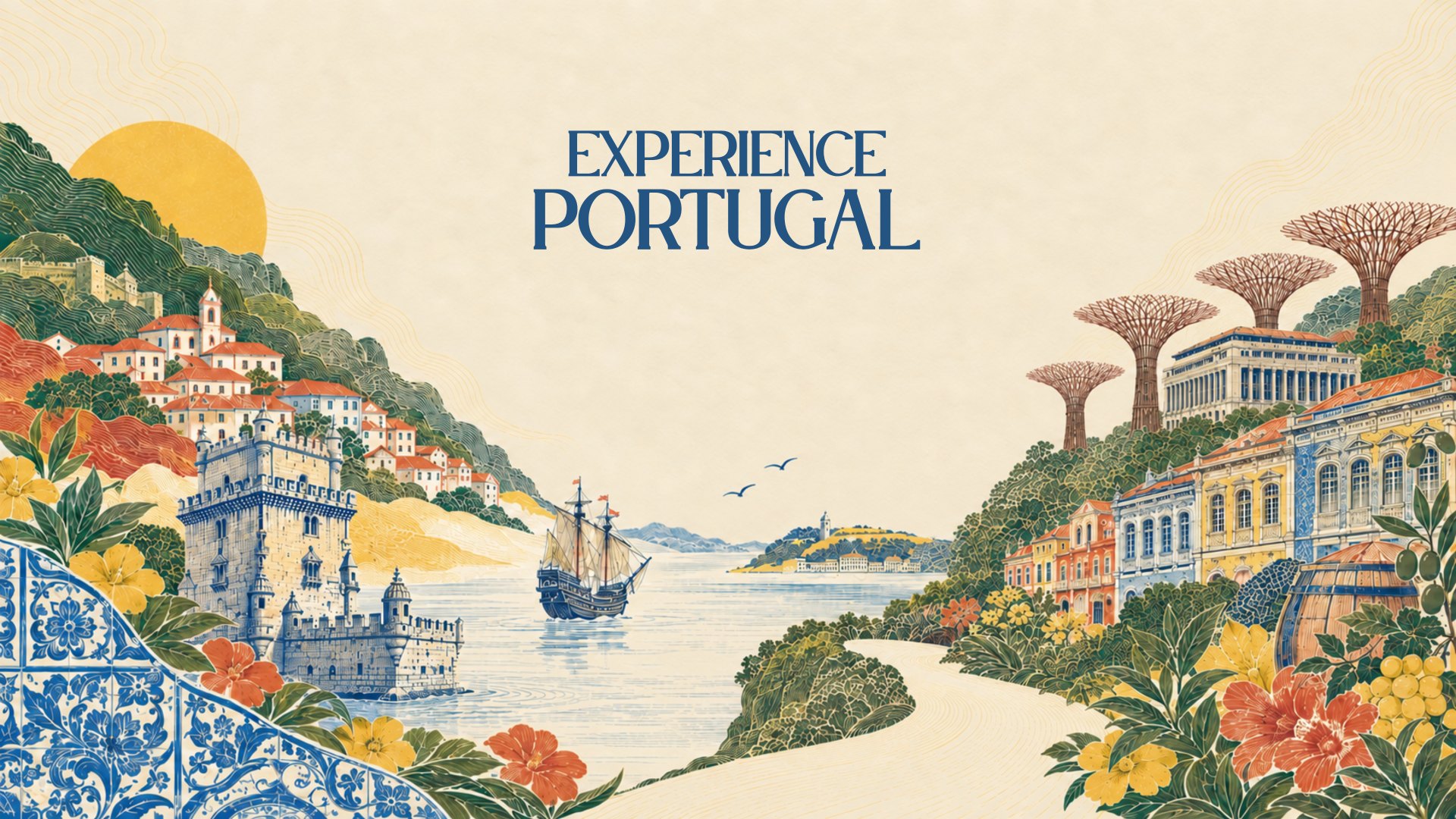 Experience Portugal programmes alongside Sunflower Surprise at Flower Dome, Gardens by the Bay