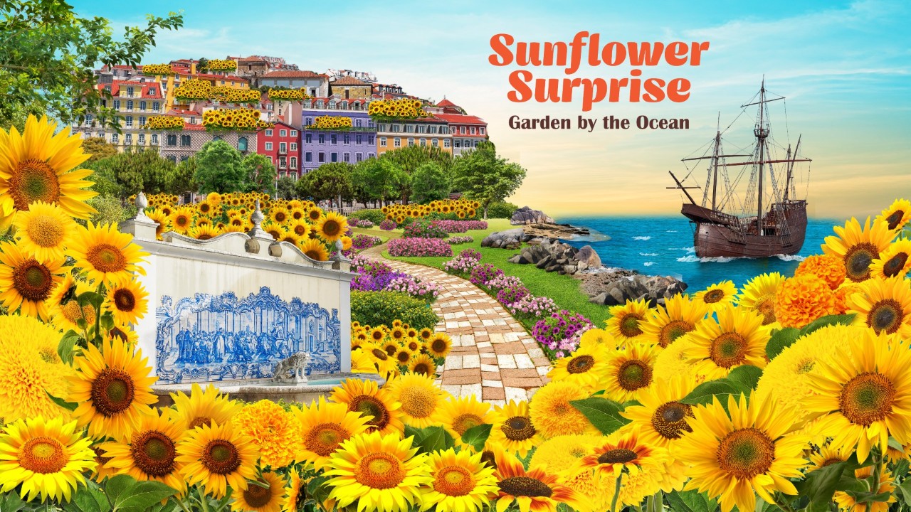 Sunflower Surprise 2026 brings Portugal to Flower Dome from 9 October