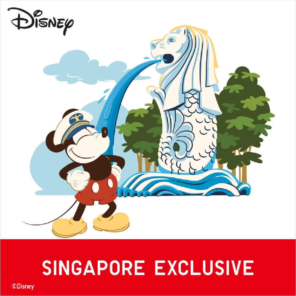 Mickey Mouse in Singapore, A MAGIC FOR ALL collection with Sailor Mickey at UNIQLO MBS pop-up