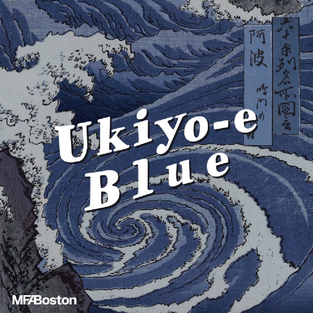UKIYO-E BLUE UT collection with Hokusai and Hiroshige at UNIQLO MBS pop-up